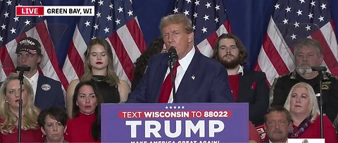 President Donald Trump Green Bay, Wisconsin Rally 4/2/24