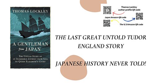 LAST UNTOLD TUDOR STORY. A Gentleman from Japan. New book OUT MAY 19th