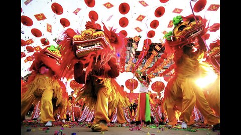 Ho Chi Minh City Vietnam during the TET Festival - New Years Celebration on the streets