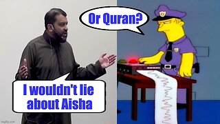 Sheikh Yasir Qadhi Says Stop Lying About Aisha!