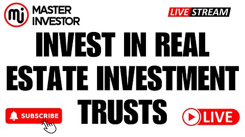 Invest In Real Estate Investment Trusts (REITs) | Wealth Formulas | "MASTER INVESTOR" #wealth