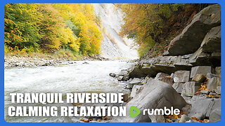 Meditation & Spiritual Peaceful Music, Water River Sounds