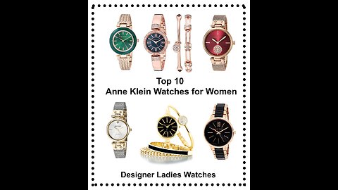 Anne Klein Women's AK2435SVTT Diamond-Accented Two-Tone Bracelet Watch