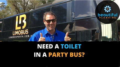 Need a Toilet in a Party Bus? Say No More. Check It Out!