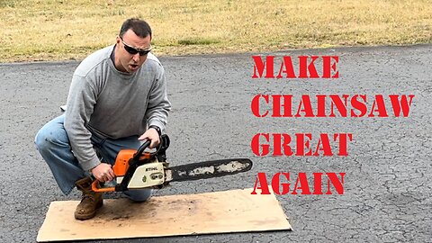 Rebuilding a Stihl Chainsaw that Runs Rough