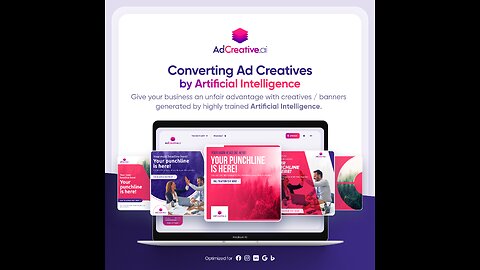 AI Graphic Design with AdCreative.ai