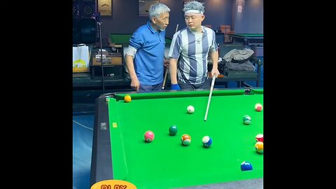 Funny video billiards million views P6