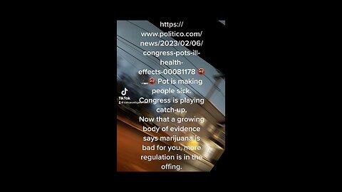 https://www.politico.com/news/2023/02/06/congress-pots-ill-health-effects-00081178 🚭🚬🚭 Pot