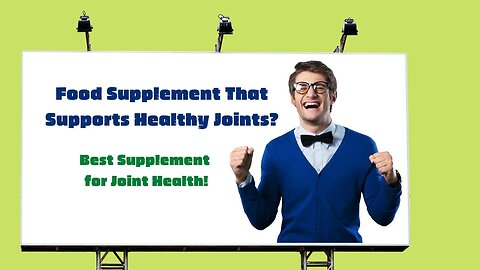 What's The Best Joint Support Supplement? Best Supplement For Joint Pain!