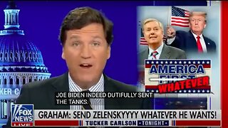 Tucker Carlson calls out Lindsey Graham - "There is nothing more sinister than this"