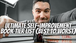 Ultimate Self-Improvement BOOK Tier List (BEST to WORST)