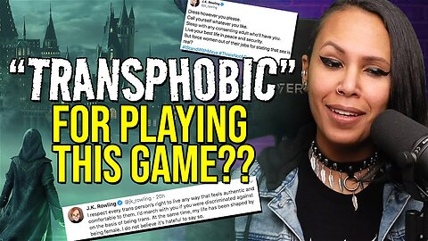 You're TRANSPOBIC if you play Hogwarts Legacy!
