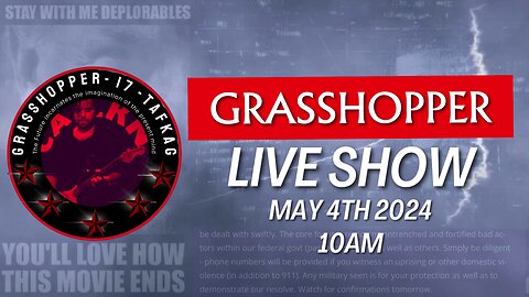 Grasshopper Live Show - May 4th 2024