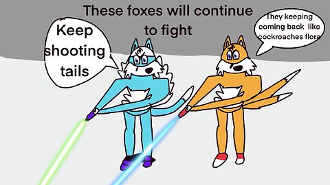 Spirit wars flora and tails fight the reds