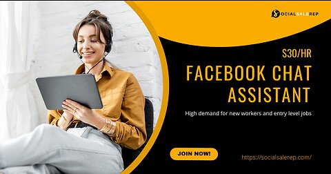How to make money online with Facebook Chat Assistant - $30/hr + Plus