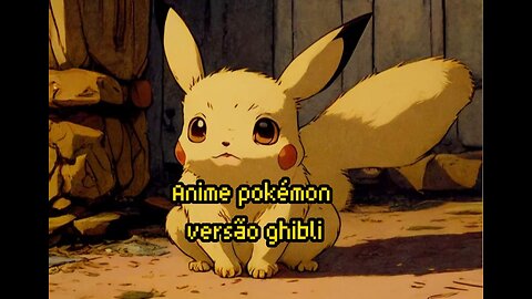 Anime pokemon: versão ghibli - Let go ark patrol