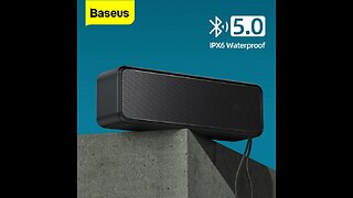 Caixa de som Bluetooth IPX6 à prova d'água 20W Baseus
