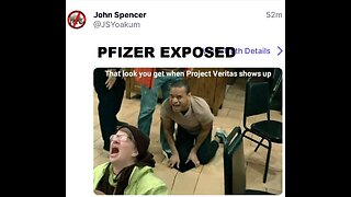 PFIZER - Responds To James O'Keefe