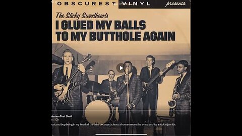 I glued my balls to my butthole again