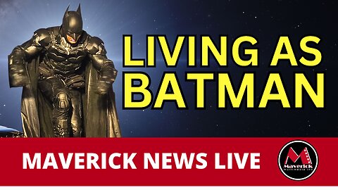 How One Man Has Literally BECOME "The Dark Knight" | Maverick News ( Truespiracies Feature )
