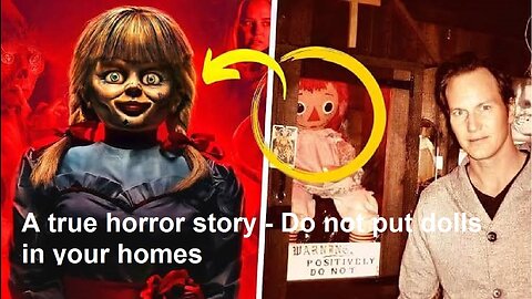 A true horror story - Do not put dolls in your homes