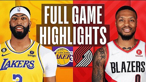 Los Angeles Lakers vs. Portland Trail Blazers Full Game Highlights | Feb 13 | 2023 NBA Season