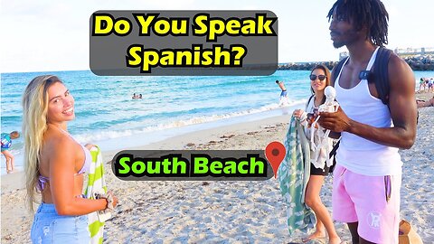 Learning Spanish UNDER 24 hours on South Beach