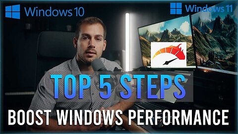 [2024] 5 Top Ways to Speed Up Windows (10/11)