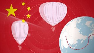 our weak ass government is allowing China to go through our air space and military instillations
