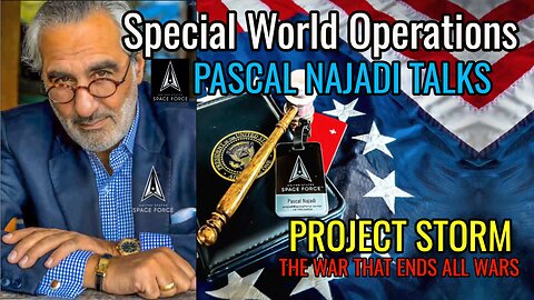 PASCAL NAJADI | SPACE FORCE | JAB ANTIDOTE | DIFFUSED VACCINES SAVED 4B | U.S. LAW OF WAR |