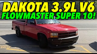 1996 Dodge Dakota Sport 3.9L MAGNUM V6 w/ FLOWMASTER SUPER 10!