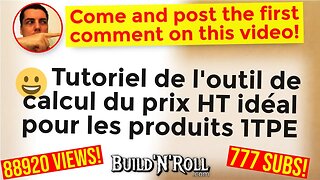 😀 Tutoriel de l'outil de calcul du prix HT idéal pour les produits 1TPE