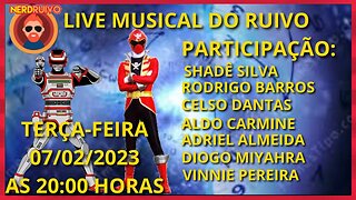 LIVE MUSICAL DO NERD RUIVO COM CONVIDADOS