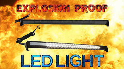 Explosion Proof LED Low Profile Light Strip