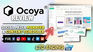 Ocoya Review (Lifetime Deal Ending) - Social Media Automation tool with A.i Writer