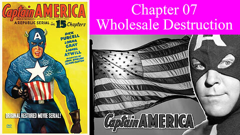 Captain America Chapter 7 Wholesale Destruction 1944 Full Serial, Action, Adventure, Sci-Fi Movie