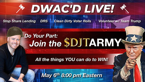 Join the $DJT ARMY: All the Things You Can Do to Win!