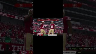 Madden 23 49ers Break Big Run #shorts