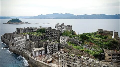 Exploring Worlds Largest Abandoned City In 4K | Hashima Island Gunkanjima Battleship Island