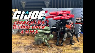 GI Joe Classified HISS Techno Viper and HMS Review