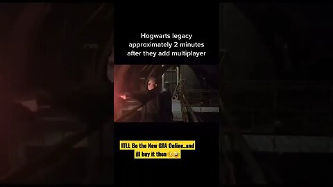 Multi-Player In Hogwarts Legacy If They Added It #shorts #hogwartslegacy #memes