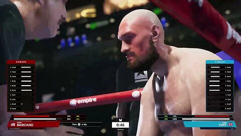 Undisputed - Tyson Fury Vs rocky Marciano (early access game)
