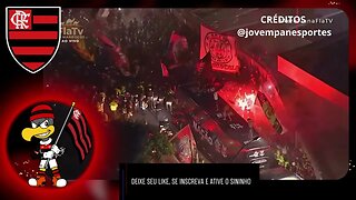 AEROFLA INSANO! FLAMENGO RUMO AO BI DO MUNDIAL DE CLUBES NO MARROCOS - FESTA INCRÍVEL - É TRETA!!!