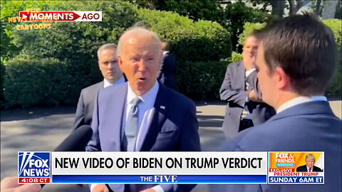 Q: "Are you worried that this could happen to you someday — somebody comes up with some charges and tries to bring you in to court after your term?" Biden: "Not at all. I didn't do anything wrong!"