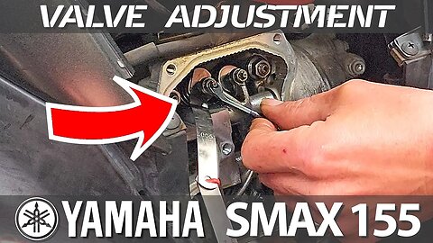 WRENCH: 2016 Yamaha SMAX 155 Valve Adjustment (on the road!)