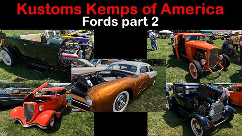 08-26-23 Kustoms Kemps of America in Maggie Valley NC Fords part 2