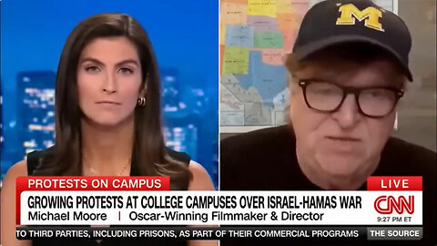 Michael Moore Tells CNN 98 Percent Of Student Protesters 'Don't Believe In Antisemitism'