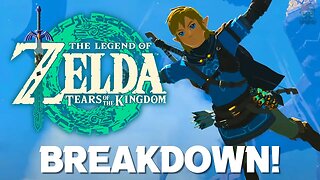 The Legend of Zelda: Tears of the Kingdom - Gameplay Trailer BREAKDOWN