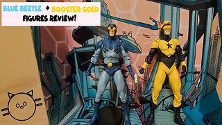 Blue Beetle & Booster Gold (McFarlane Toys) Figures Review!