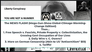 Liberty Conspiracy LIVE 5-2A-24! US Anti-Speech, Netanyahu Criminal, Guns Shows, Terrible Tariffs!